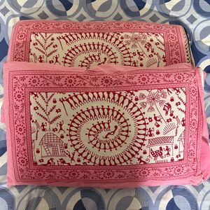 2 Pillows with Covers -