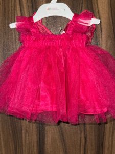 Sparkly Pink Tulle Dress