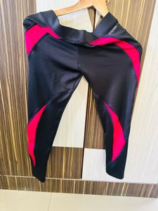 Vibrant Pink &amp; blue Athletic T-Shirt and Pant set
