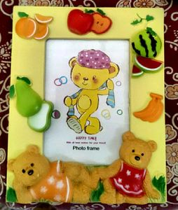 Cute Teddy Bear Photo Frame