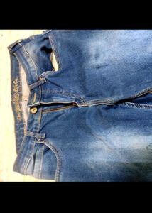 Woman Blue Jeans , Good Condition