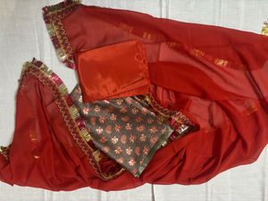 Ethnic Dress Material - Unstitched
