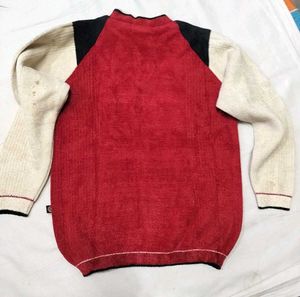 Vintage 'Mouser' Quarter-Zip Sweater