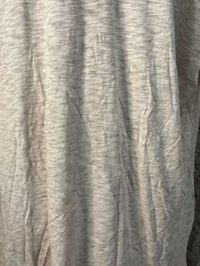 Comfortable Beige Textured T-Shirt