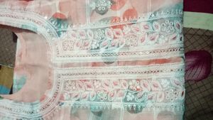 Womens Pink Kurta Sets With Dupatta.