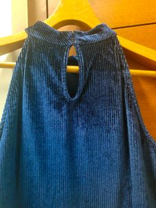Blue Velvet Mini Dress💙