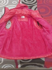 Without Sleeves Warm Jacket For Girls