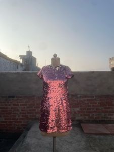 Sparkly Sequin Mini Dress