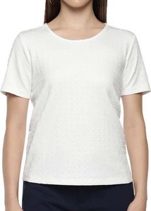 Chic Textured White Top