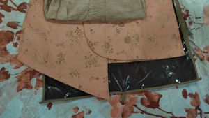 Men's Peach Floral Kurta Jacket