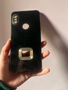 REDMI note 6 pro Stylish Black Phone Case
