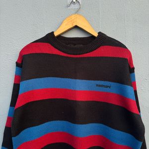 Striped Knit Sweater