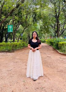 Boho White Eyelet Tiered Maxi Skirt