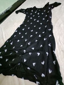 Beautiful Black Dress Knee Length 😍