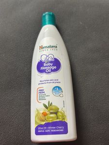 Baby massage oil also relieves stretchmark