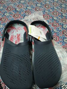 Crocs LiteRide Clogs - Blue/Red Tie-Dye
