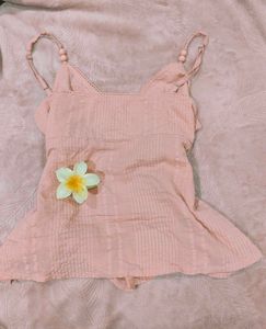 Indowestern Pink Cami Top 🎀