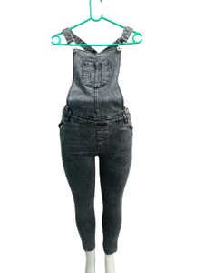 Premium Charcoal Denim Dungree Fits For S &amp; M
