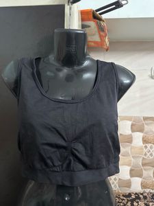 Sports Bra Set - Pink &amp; Black