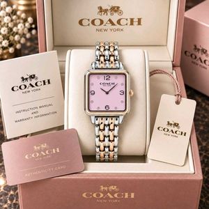 Coach  CASS 14504497 New York Gold Watch HIGH QUAL