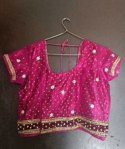 Pink Embellished Blouse