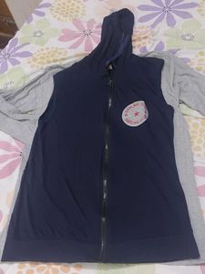 Grey T-Shirt &amp; Navy Top