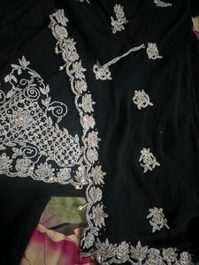 blue Embroidered Kurta Set