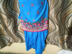 Blue Wedding Suit With free Kurta
