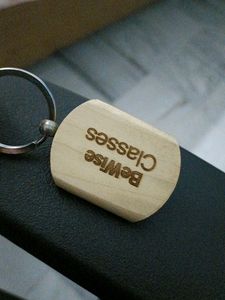 Wooden Polished Keychain
