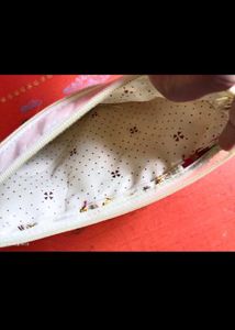 Embroidered Clutch Bag