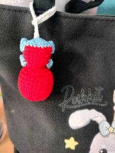 Handmade Crochet Keychain Charm