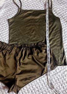 Women's Satin Pajama Set