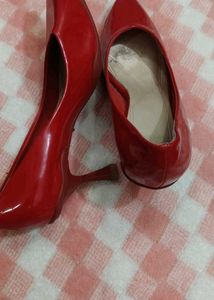 Red Pointed Toe Heels
