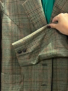 Classic Plaid Blazer
