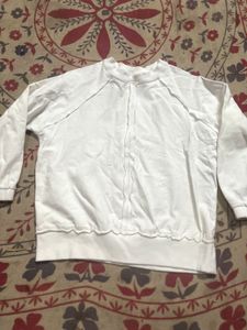 White Crewneck Sweatshirt