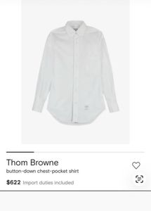 Thom Browne Button-Down Shirt