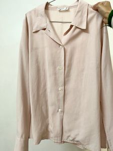 Agnes B. Pink Button-down Shirt