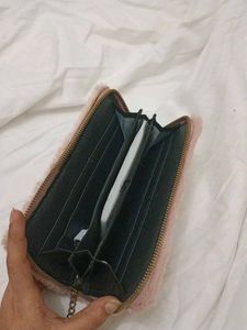 Cute Faux Fur Unicorn Pouch
