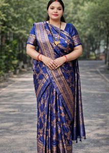 Beautiful Blue & ready blouse