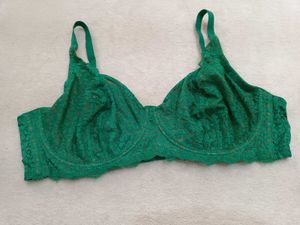 Lace Bralette - Emerald Green