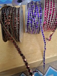 combo of 3 Embellished Dupatta Border Trim