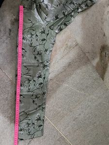 Elegant Floral Print Kurta