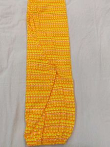 Vibrant Yellow Printed Kurta
