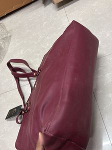 Stylish Maroon Handbag