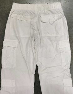 White Parachute Pants