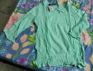 Stylish Green Tunic Top