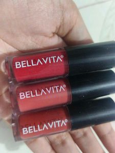 Bellavita Lipsticks - 3 Shades