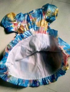 Vibrant Floral Print Dress