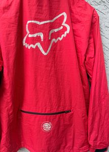 Fox Racing Red Hooded Jacket