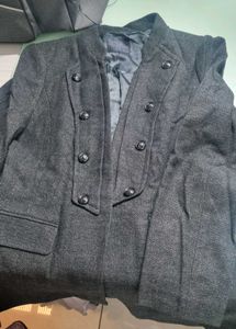 Woolan Tweed Fabric Blezer For Women